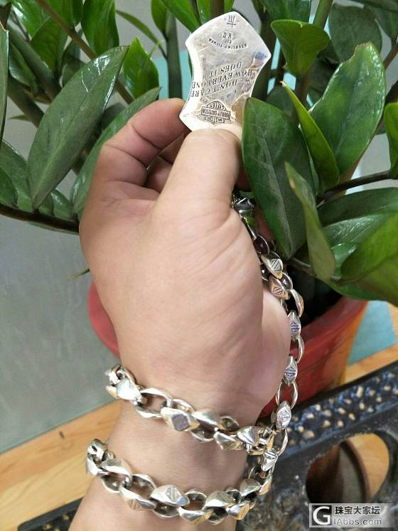 骷髅头吊坠加项链_吊坠金工