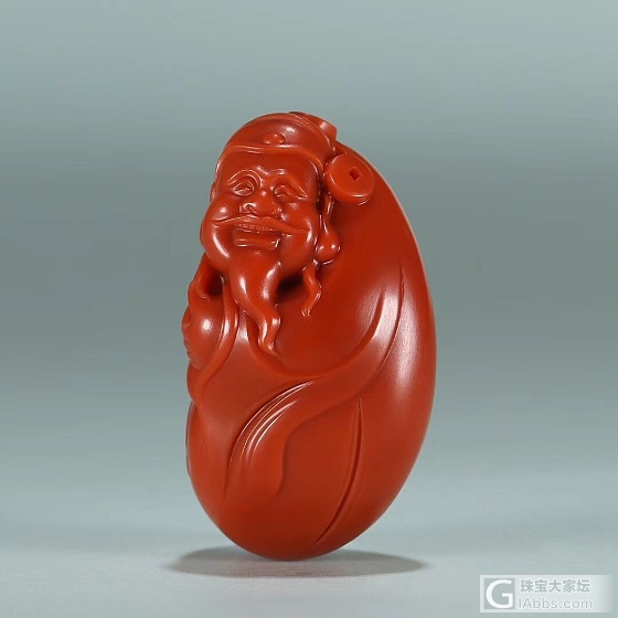 南红财神_挂件南红