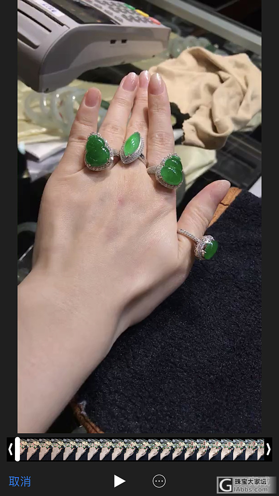 让我念念不忘的绿马眼……_戒指翡翠
