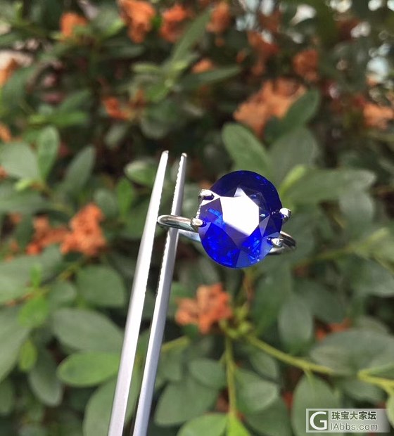 ##中颐完美级别皇家蓝蓝宝石##  5.06ct_刻面宝石蓝宝石