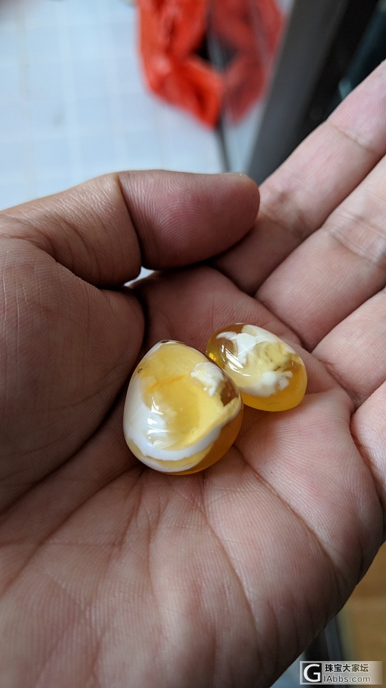 晒晒小东西_琥珀蜜蜡