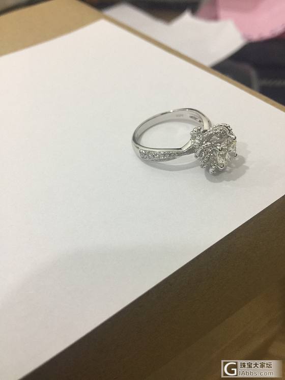 晒一晒客户漂亮的钻戒💍_戒指钻石