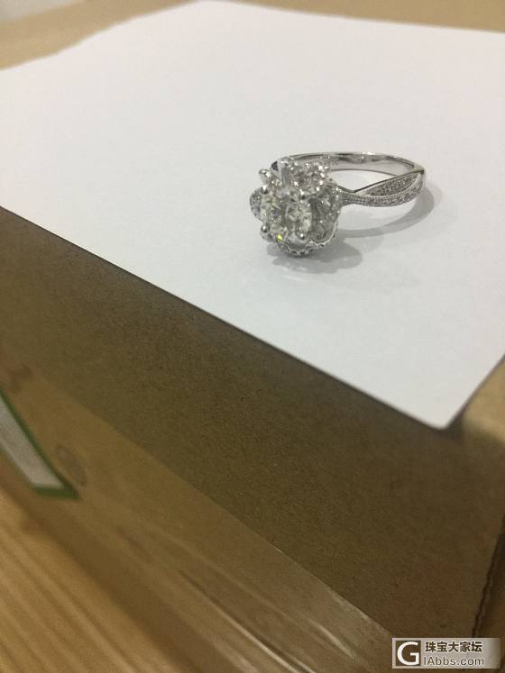 晒一晒客户漂亮的钻戒💍_戒指钻石