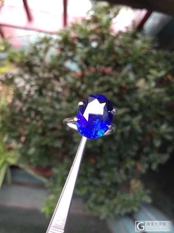 ##中颐旗舰天然皇家蓝蓝宝石##  9.20ct  GRS证书_蓝宝石
