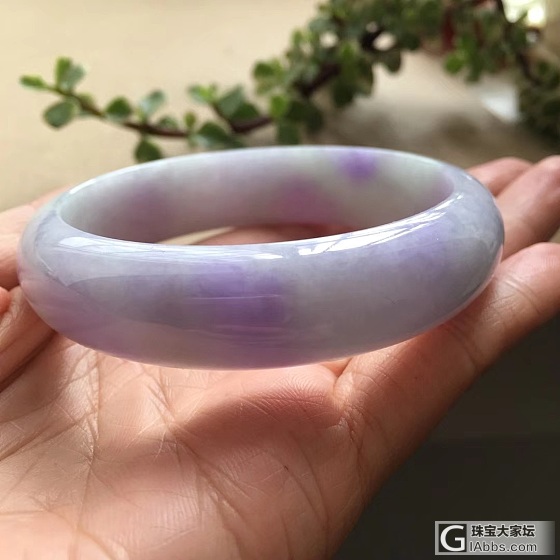 紫红镯子💰6800，58*15.3*7.5mm_手镯翡翠