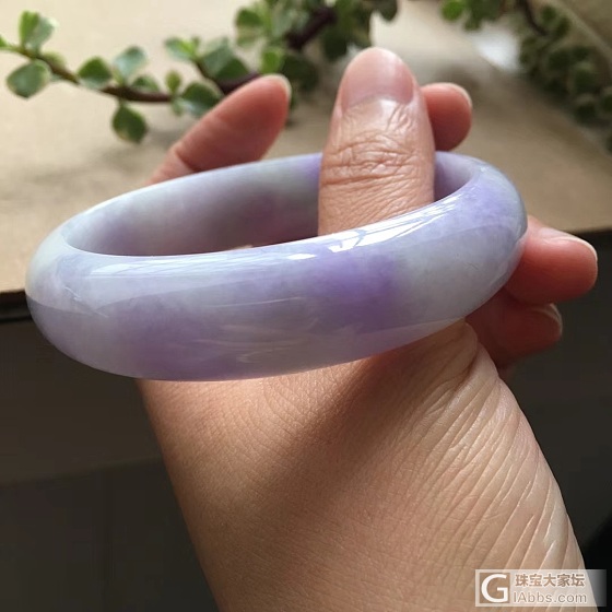 紫红镯子💰6800，58*15.3*7.5mm_手镯翡翠