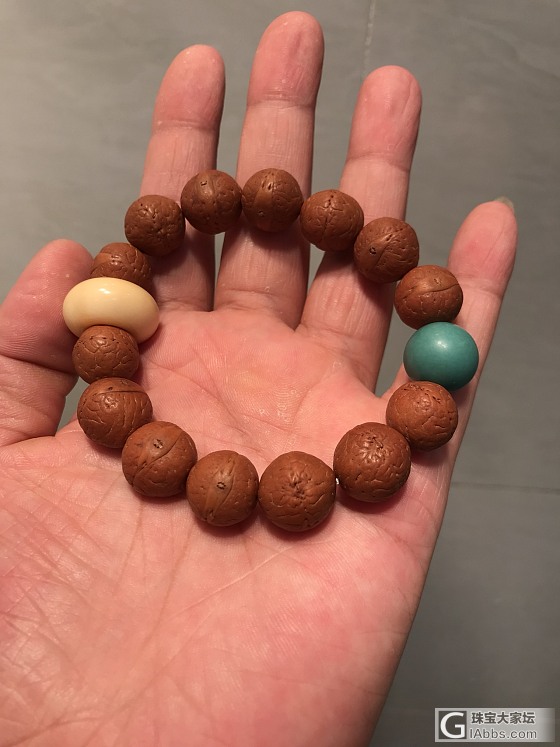 小凤眼菩提上手，折腾小达人！_珠串菩提子