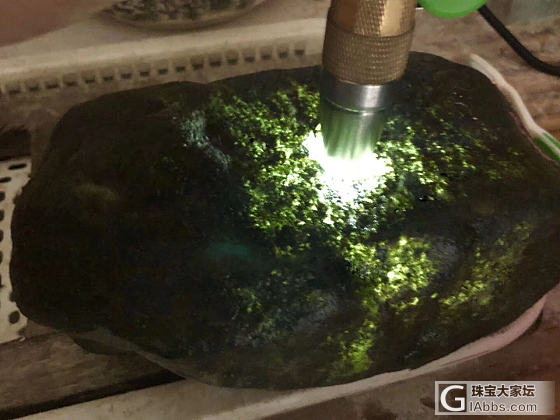莫西沙全赌高冰种_原石翡翠