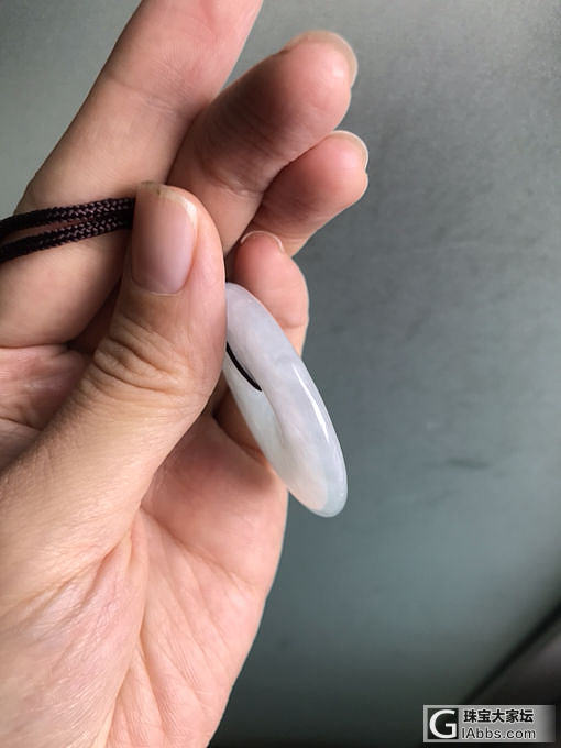 闲置全新 翡翠A货平安扣  350包邮_平安扣翡翠