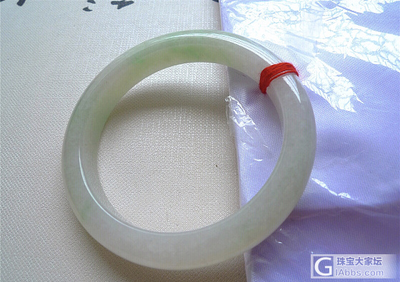 大家帮我看看这个手镯_手镯翡翠
