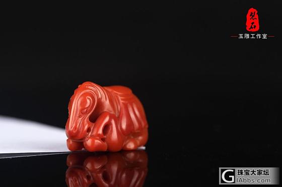 南红 唐马_雕刻南红