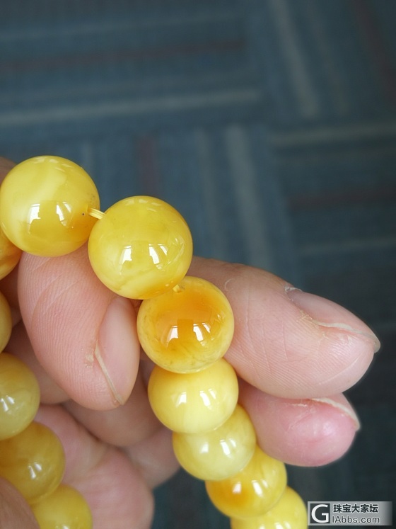 可以说是非常缺米_蛋面珠串琥珀蜜蜡青金石