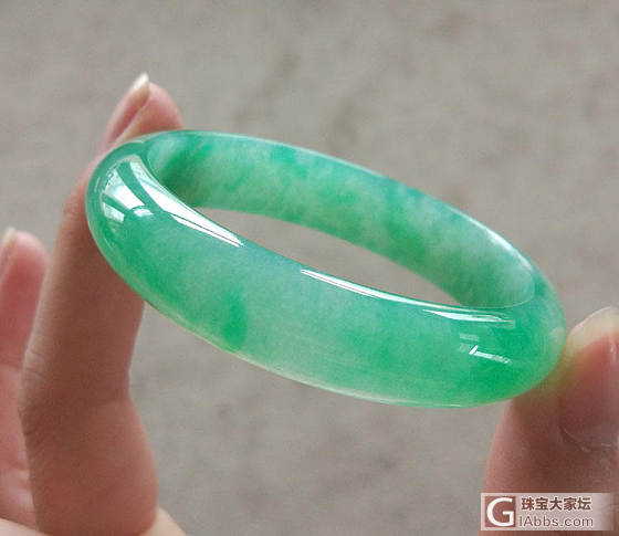 【双儿翡翠】满绿正圈~50.8mm_手镯翡翠
