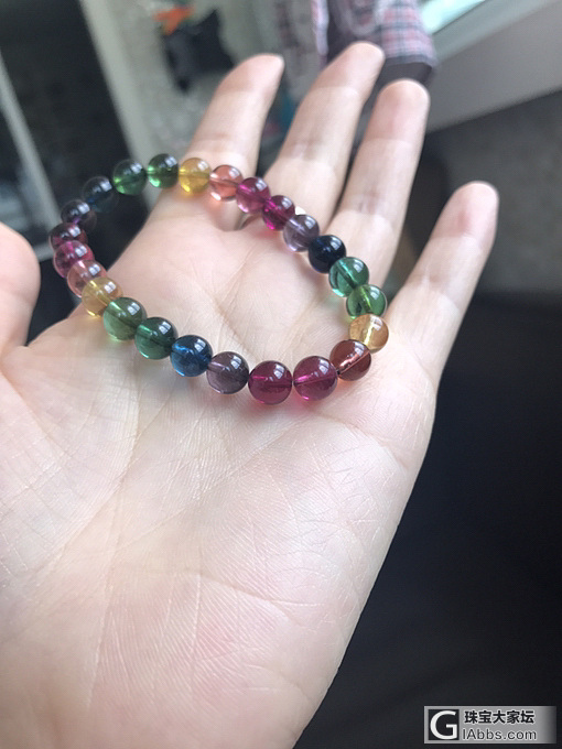 又是串串_搭配珠串碧玺