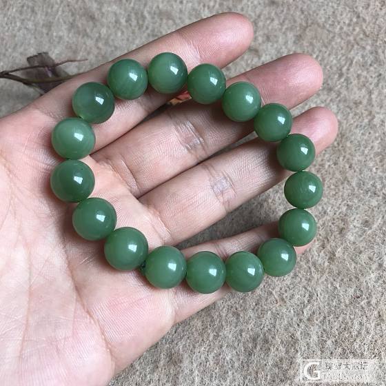 碧水●俄罗斯碧玉手串_珠串碧玉