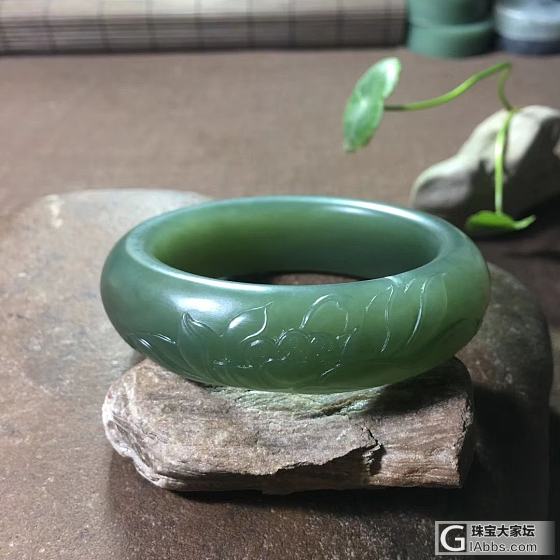 这样的青海碧玉手镯好看吗？_手镯碧玉和田玉