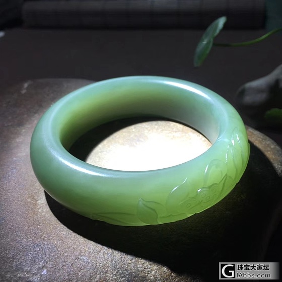 这样的青海碧玉手镯好看吗？_手镯碧玉和田玉