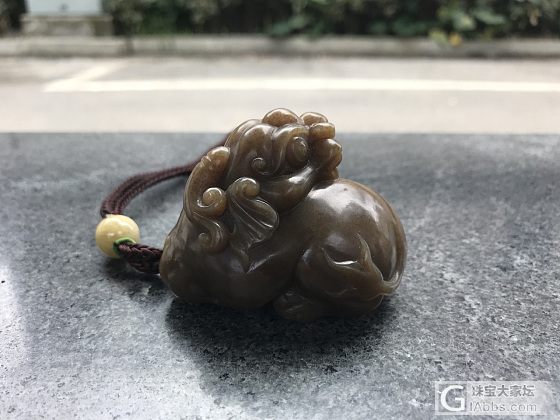 和田玉纯糖貔貅_挂件和田玉