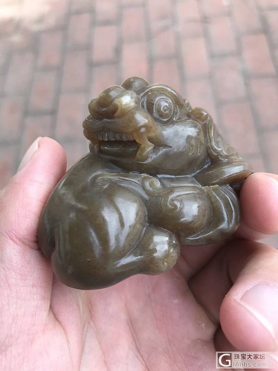 和田玉纯糖貔貅_挂件和田玉