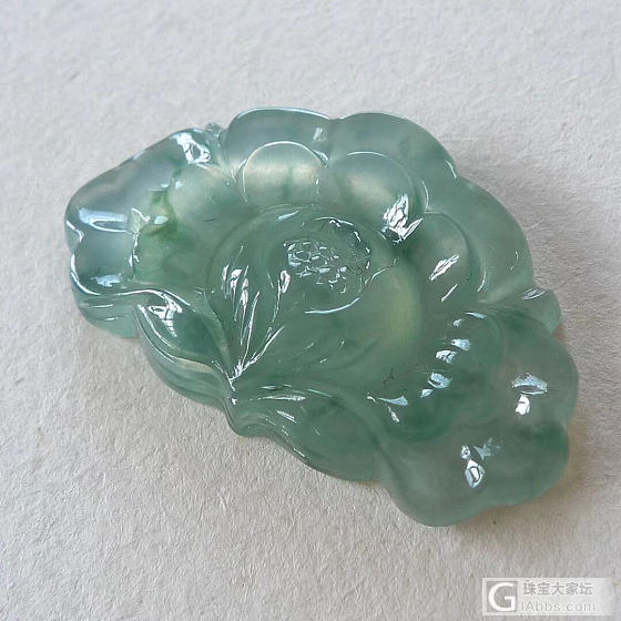 牡丹花盛开_翡翠