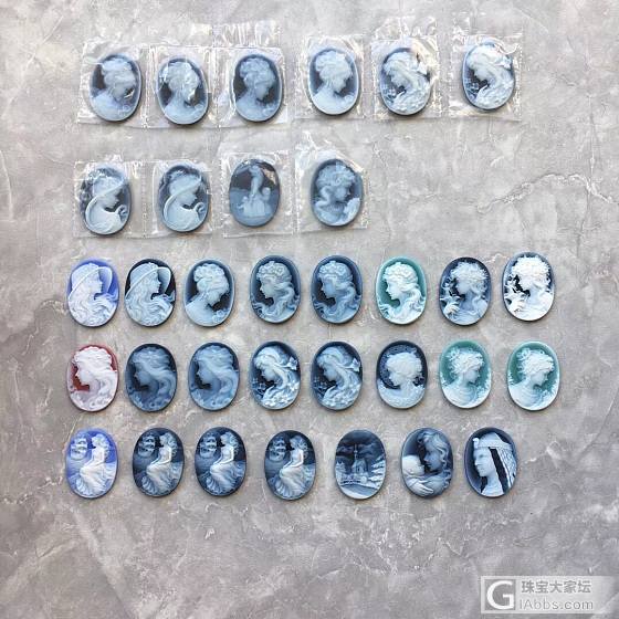 刚从德国发过来的卡玫奥浮雕_贝壳