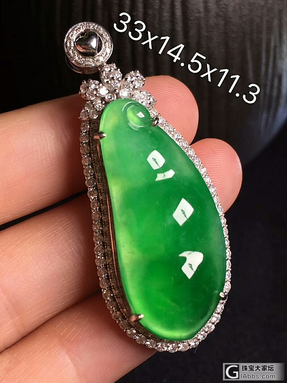 周五最后一天劳动成果，坛友们周末愉快！周末开启带娃模式😝_翡翠