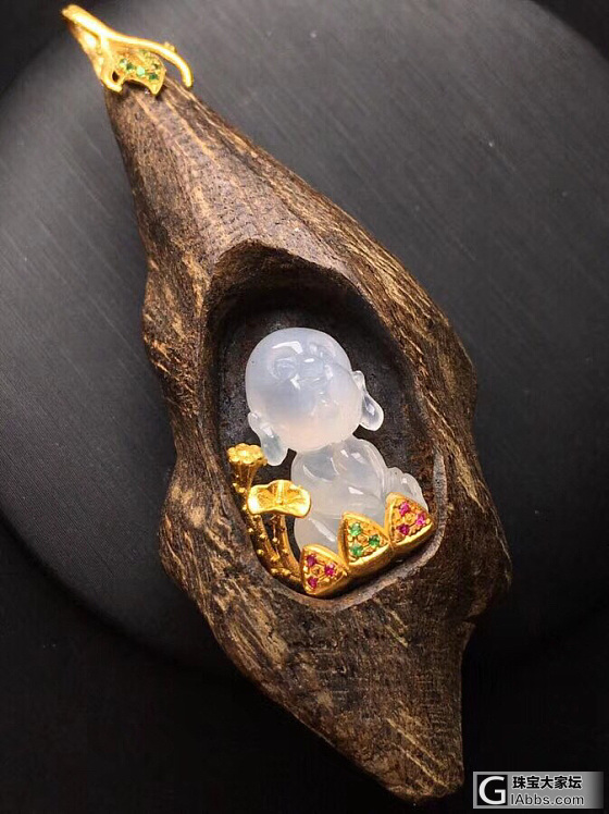好可爱的宝贝_挂件翡翠