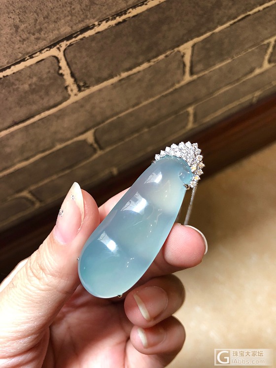 薄荷糖一样的豆子，还是我最喜欢的木纳_挂件翡翠