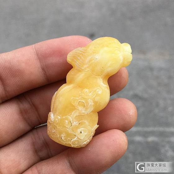 近期作品。_挂件琥珀蜜蜡