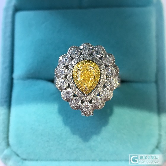 我也来晒晒两用款可做戒指💍项链美美哒_戒指彩钻