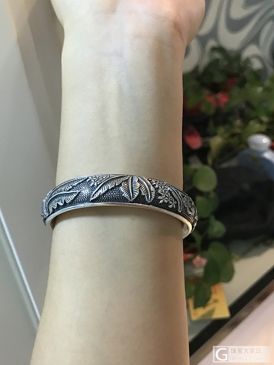 美人蕉_手镯银