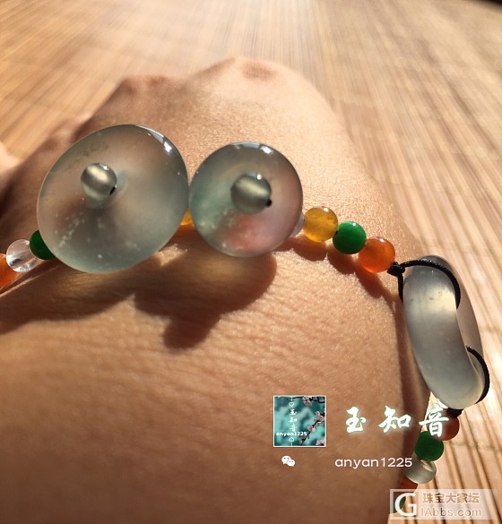 「玉知音」炎炎夏日，一起来看冰冰凉！_珠串翡翠