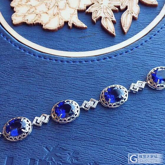 新款上架，大主石蓝宝石套装出货，皇家蓝，高净度，满火彩，蓝宝石属高档宝石💎是五大..._蓝宝石