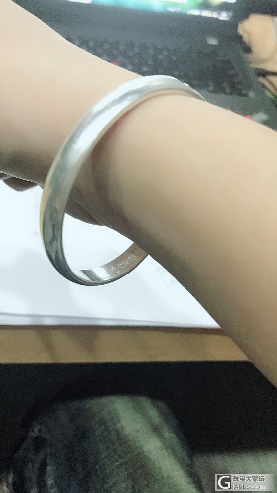 新入的张宝源双尖，朋友去乌镇玩，拼老命缠着给带回来的，还贡献了一张罚单_手镯银