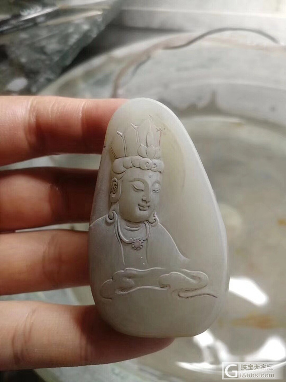 秀一秀美女玉雕姐姐的新设计[玫瑰]_设计和田玉