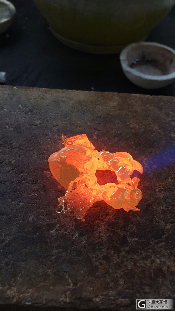 纪念第一次打金_手镯金