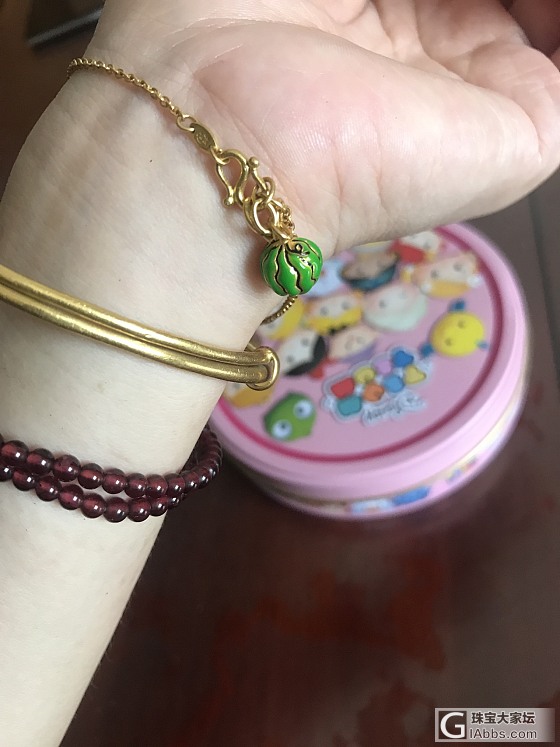 夏天和西瓜🍉绝配_福利社吊坠金
