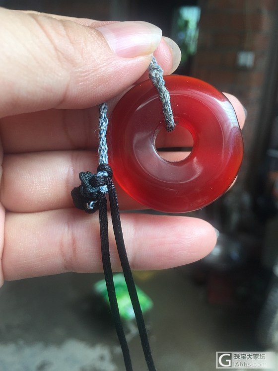 弱弱的问一下，是玛瑙吗？还是啥_平安扣玉髓玛瑙