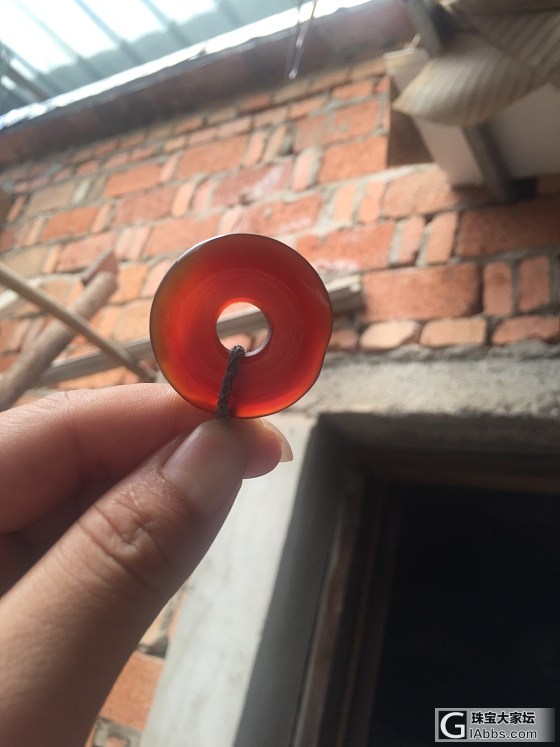 弱弱的问一下，是玛瑙吗？还是啥_平安扣玉髓玛瑙