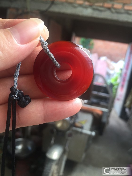 弱弱的问一下，是玛瑙吗？还是啥_平安扣玉髓玛瑙