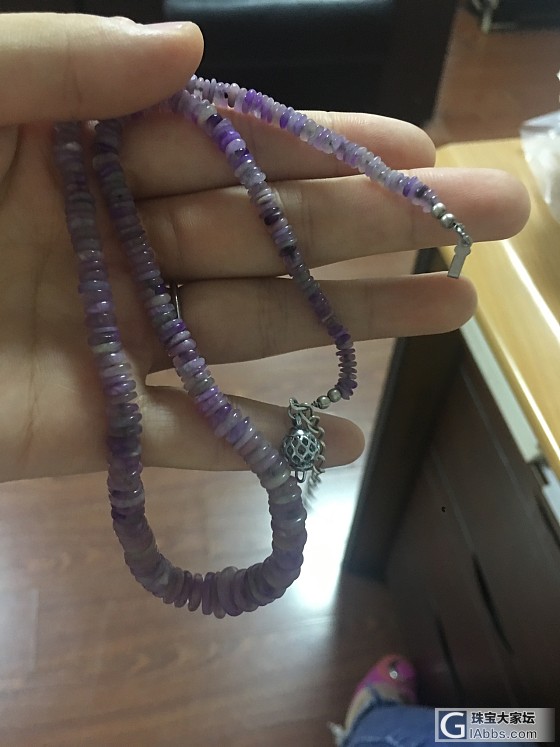 几年前收的一串小舒_项链舒俱来