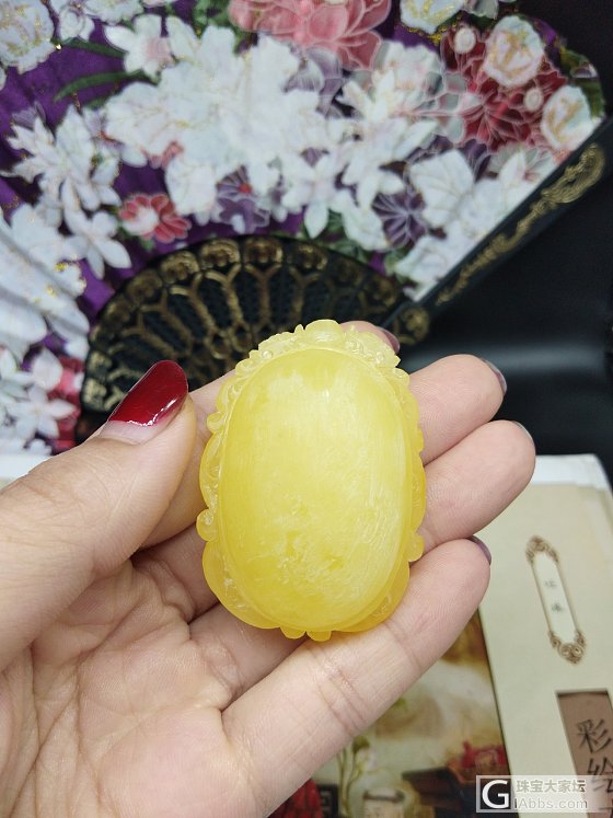 天气炎热，也阻碍不了我的热情！哈哈哈……_雕刻蜜蜡
