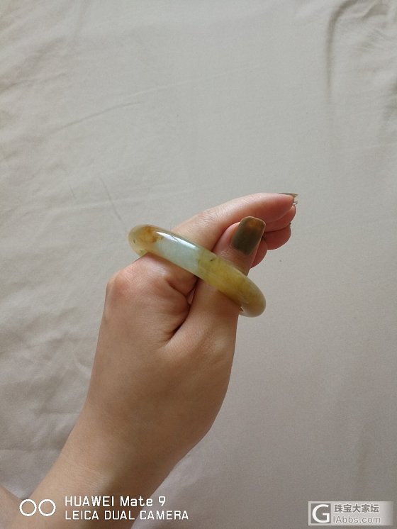 镯子。。。为啥～带不上_手镯翡翠