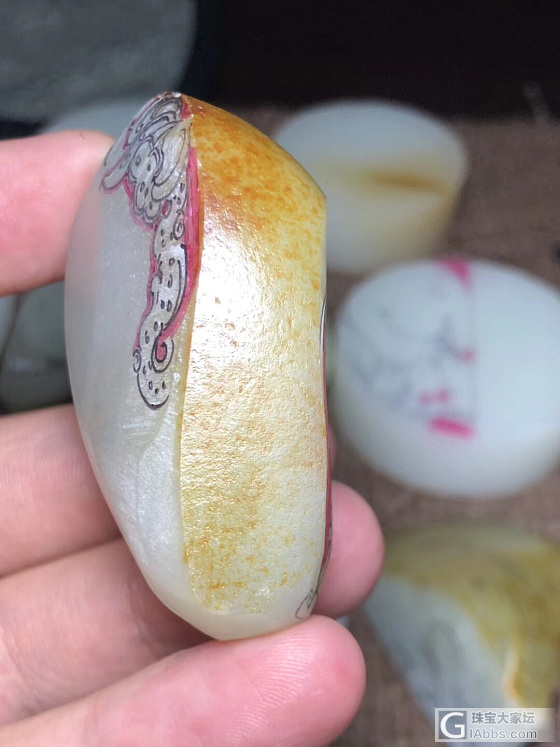 这些都是刚设计好的产品..._设计和田玉