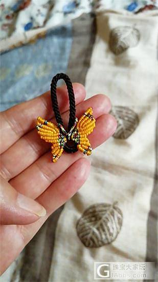 蝴蝶飞飞-----手编_编绳