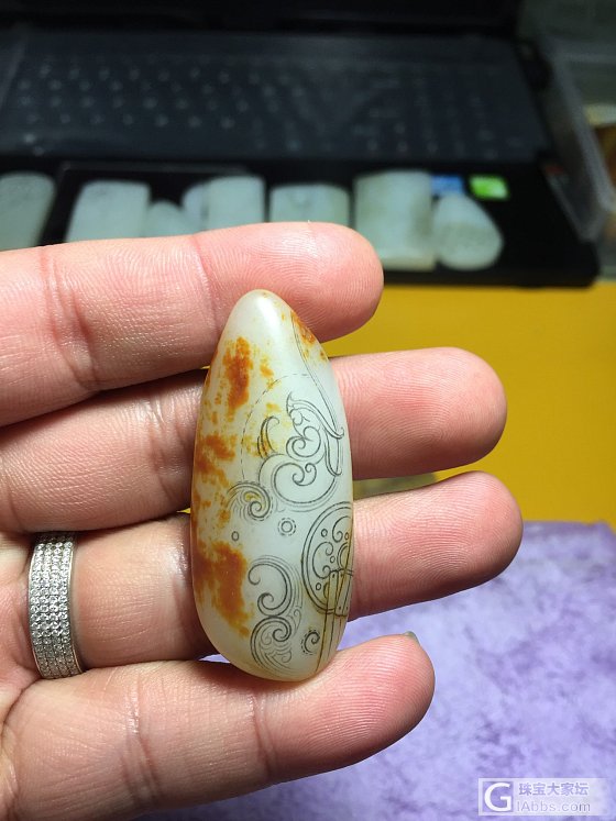 有人喜欢这个题材嘛_设计和田玉