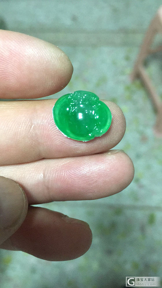 每次看到这些绿绿的就挺开心的_翡翠
