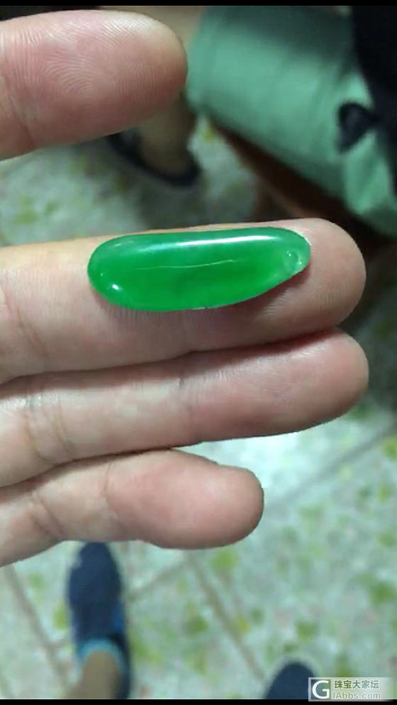 每次看到这些绿绿的就挺开心的_翡翠
