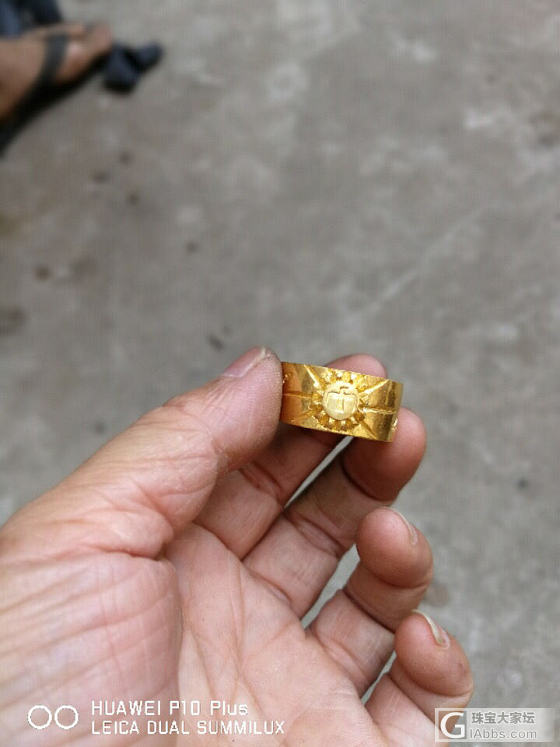 重做的戒指加工改好了，先期待下_戒指金