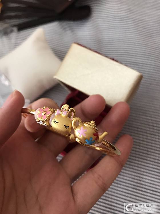 大家都来晒晒自己的金镯好吗？_金